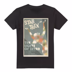Star Trek Mens The Original Series Episode 73 T-Shirt - L, Black