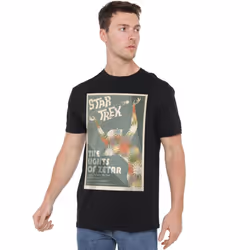 Star Trek Mens The Original Series Episode 73 T-Shirt - L, Black