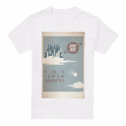 Star Trek Mens The Original Series Episode 76 T-Shirt - M, White