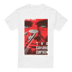 Star Trek Mens The Original Series Episode 77 T-Shirt - L, White