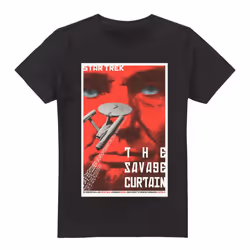 Star Trek Mens The Original Series Episode 77 T-Shirt - M, Black