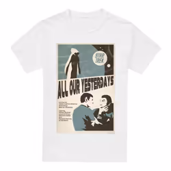 Star Trek Mens The Original Series Episode 78 T-Shirt - XL, White
