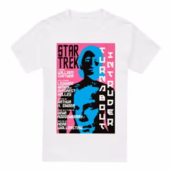 Star Trek Mens The Original Series Episode 79 T-Shirt - M, White