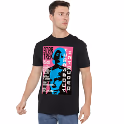 Star Trek Mens The Original Series Episode 79 T-Shirt - M, Black