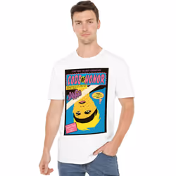 Star Trek Mens The Next Generation Season 1 Episode 4 T-Shirt - L, White