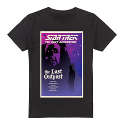 Star Trek Mens The Next Generation Season 1 Episode 5 T-Shirt - S, Black