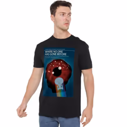 Star Trek Mens The Next Generation Season 1 Episode 6 T-Shirt - XXL, Black