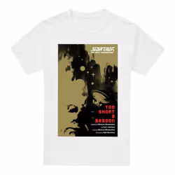 Star Trek Mens The Next Generation Season 1 Episode 16 T-Shirt - XL, White