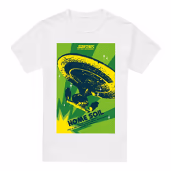 Star Trek Mens The Next Generation Season 1 Episode 18 T-Shirt - M, White