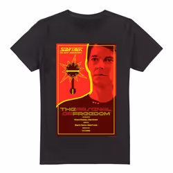 Star Trek Mens The Next Generation Season 1 Episode 21 T-Shirt - L, Black