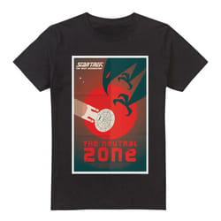 Star Trek Mens The Next Generation Season 1 Episode 26 T-Shirt - L, Black