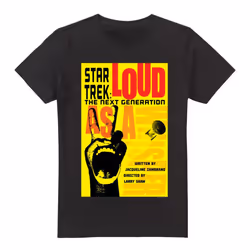Star Trek Mens The Next Generation Season 2 Episode 5 T-Shirt - L, Black