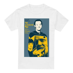 Star Trek Mens The Next Generation Season 2 Episode 6 T-Shirt - S, White