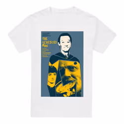 Star Trek Mens The Next Generation Season 2 Episode 6 T-Shirt - M, White