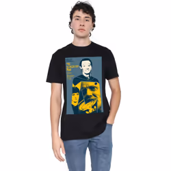 Star Trek Mens The Next Generation Season 2 Episode 6 T-Shirt - 4XL, Black