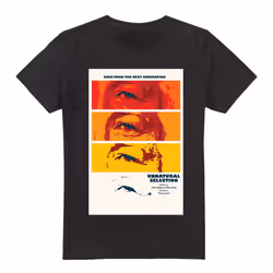 Star Trek Mens The Next Generation Season 2 Episode 7 T-Shirt - L, Black