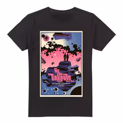 Star Trek Mens The Next Generation Season 2 Episode 10 T-Shirt - L, Black
