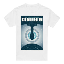Star Trek Mens The Next Generation Season 2 Episode 11 T-Shirt - S, White