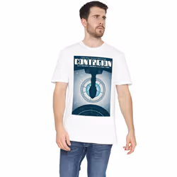 Star Trek Mens The Next Generation Season 2 Episode 11 T-Shirt - M, White