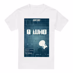 Star Trek Mens The Next Generation Season 2 Episode 16 T-Shirt - XL, White