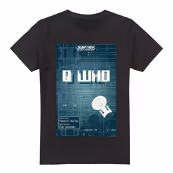 Star Trek Mens The Next Generation Season 2 Episode 16 T-Shirt - L, Black