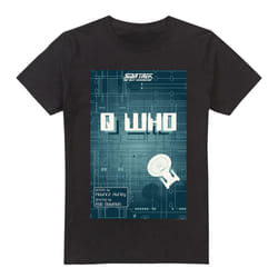 Star Trek Mens The Next Generation Season 2 Episode 16 T-Shirt - L, Black