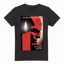 Star Trek Mens The Next Generation Season 3 Episode 5 T-Shirt - XXL, Black