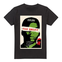 Star Trek Mens The Next Generation Season 3 Episode 7 T-Shirt - S, Black