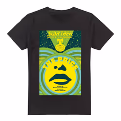Star Trek Mens The Next Generation Season 3 Episode 8 T-Shirt - 5XL, Black