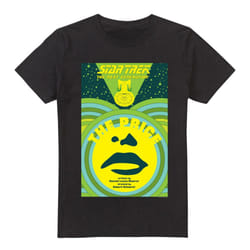 Star Trek Mens The Next Generation Season 3 Episode 8 T-Shirt - 5XL, Black
