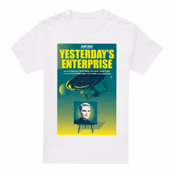 Star Trek Mens The Next Generation Season 3 Episode 15 T-Shirt - 3XL, White