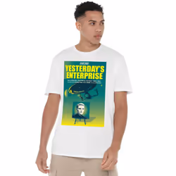 Star Trek Mens The Next Generation Season 3 Episode 15 T-Shirt - 3XL, White