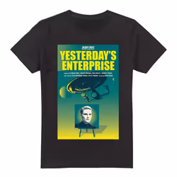 Star Trek Mens The Next Generation Season 3 Episode 15 T-Shirt - M, Black