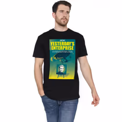 Star Trek Mens The Next Generation Season 3 Episode 15 T-Shirt - M, Black