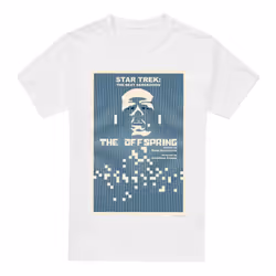 Star Trek Mens The Next Generation Season 3 Episode 16 T-Shirt - M, White