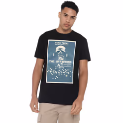 Star Trek Mens The Next Generation Season 3 Episode 16 T-Shirt - M, Black
