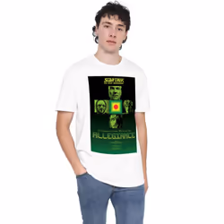 Star Trek Mens The Next Generation Season 3 Episode 18 T-Shirt - XXL, White