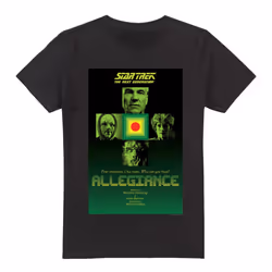 Star Trek Mens The Next Generation Season 3 Episode 18 T-Shirt - 3XL, Black