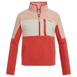Craghoppers Childrens/Kids Bromley Half Zip Fleece Top - 11-12 Years, Pink Peach/Deep Coral