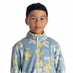 Craghoppers Childrens/Kids Bachas Floral Half Zip Fleece Top - 5-6 Years, Sky Blue