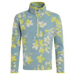 Craghoppers Childrens/Kids Bachas Floral Half Zip Fleece Top - 11-12 Years, Sky Blue