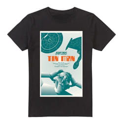 Star Trek Mens The Next Generation Season 3 Episode 20 T-Shirt - L, Black