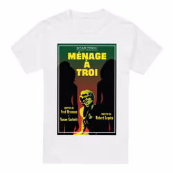 Star Trek Mens The Next Generation Season 3 Episode 24 T-Shirt - L, White