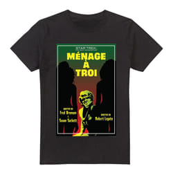 Star Trek Mens The Next Generation Season 3 Episode 24 T-Shirt - L, Black