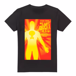 Star Trek Mens The Next Generation Season 3 Episode 25 T-Shirt - L, Black