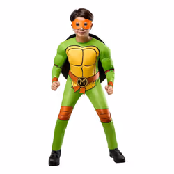 TMNT Boys 4 in 1 Costume Set - 9-10 Years, Green