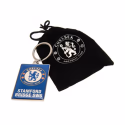 Chelsea FC Stamford Bridge Crest Keyring