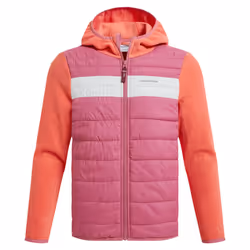 Craghoppers Childrens/Kids Arklow Hybrid Jacket - 11-12 Years, Deep Coral
