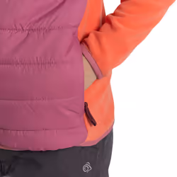 Craghoppers Childrens/Kids Arklow Hybrid Jacket - 11-12 Years, Deep Coral