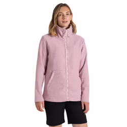 Craghoppers Womens/Ladies Aio Full Zip Fleece Jacket - 10 UK, Dusk Hibiscus